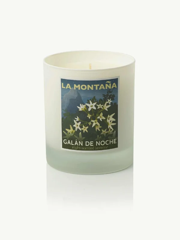 Engagement rings with asscher-cut jade for class -La Montaña - Galán De Noche Jasmine Scented Candle