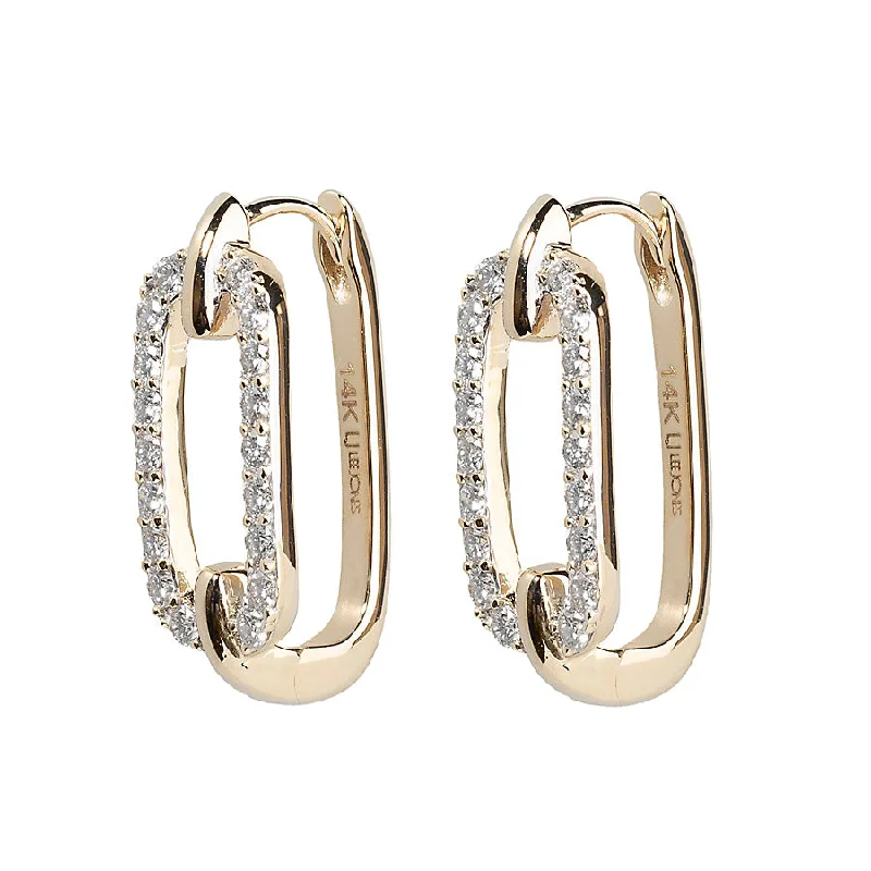 Best hoop earrings with Swarovski crystals for added sparkle and luxury-Legend Huggie