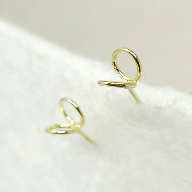 Minimalist Stud Earrings with Simplicity -Float Stud Earrings