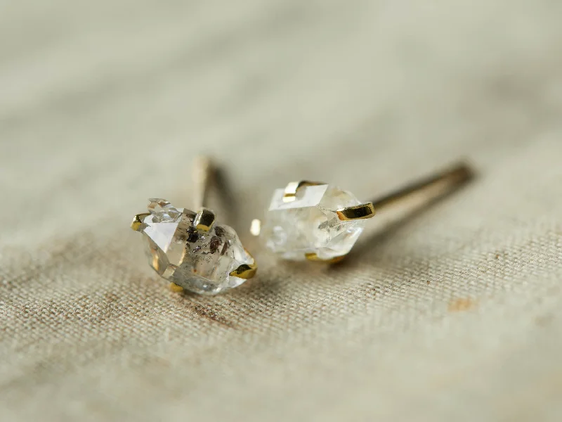 Drop Earrings for Evening Gown -Alvita Diamond Stud Earrings