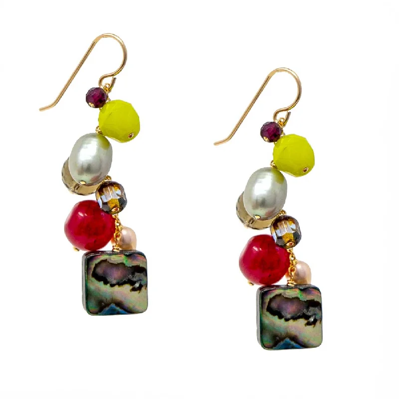 Drop Earrings for Formal Attire -Calypso Cascade Earrings