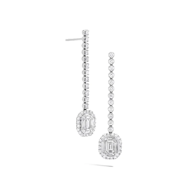 Drop Earrings for Formal Attire -Empress Mosaic Drop Earrings