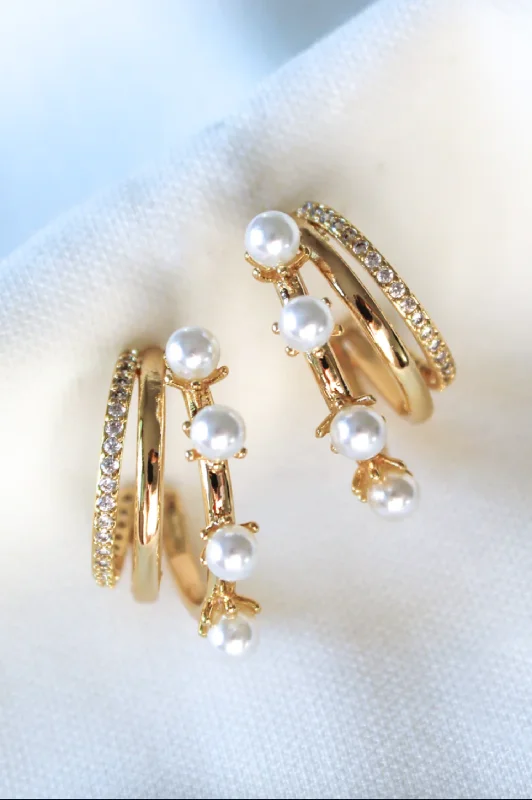 Drop Earrings for Prom Night -Hattie Pearl Earrings