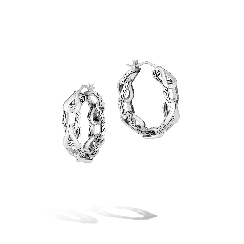 Drop Earrings for Everyday Glamour -John Hardy Asli Small Hoop Earrings