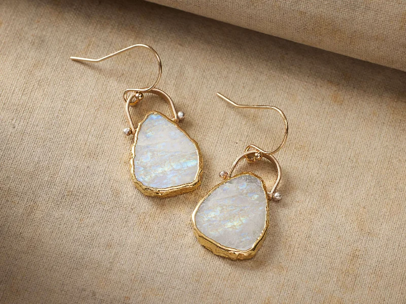 Gold Drop Earrings for Women -Livi Earrings