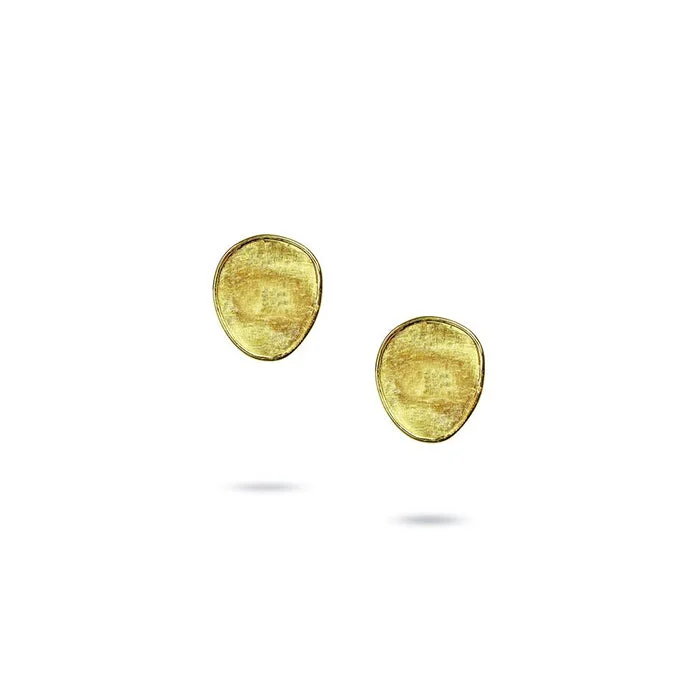 Small Drop Earrings for Delicate -Marco Bicego Lunaria Yellow Gold Earrings OB1341-Y