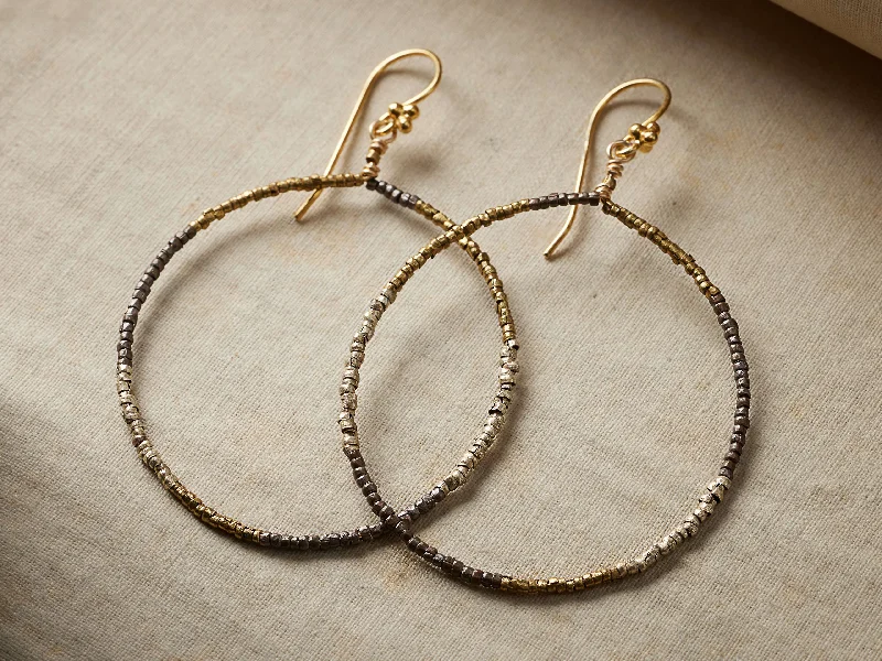 Drop Earrings with Keyhole Designs -Tirra Earrings