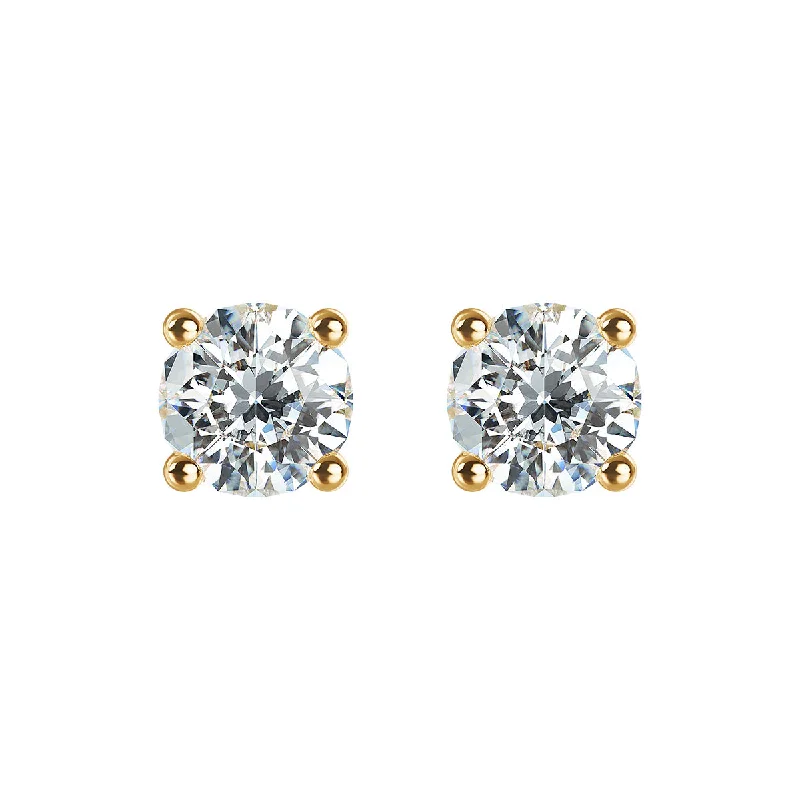 Drop Earrings for Anniversary -Topper Ideal Lab Diamonds Lab Grown Diamond Stud Earrings